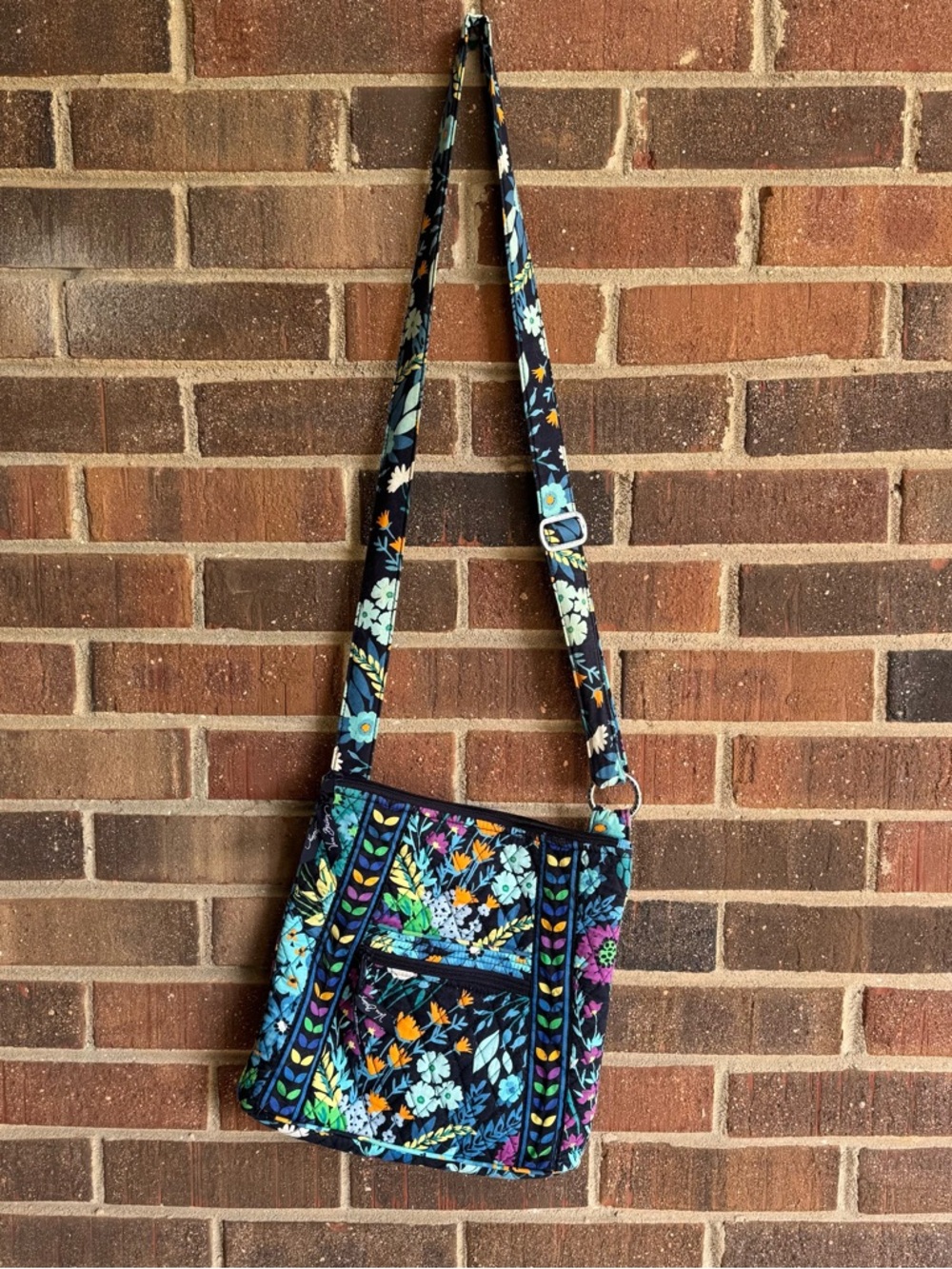 Vera Bradley Floral Quilted Crossbody Bag